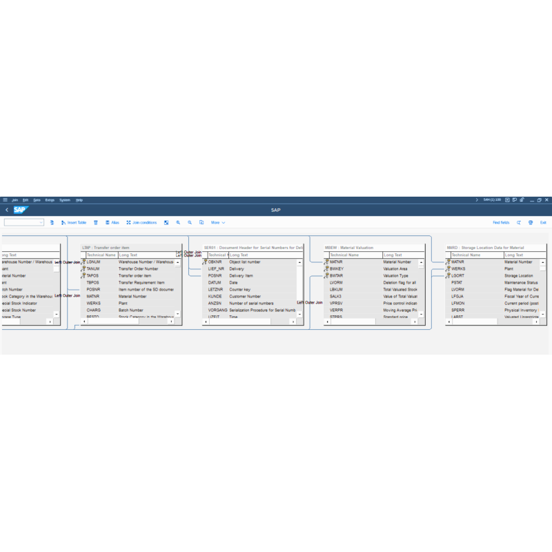Delivery Note by Tables