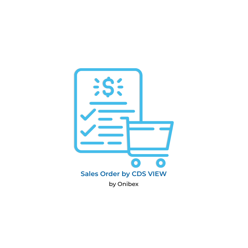 Sales Order by CDS Views