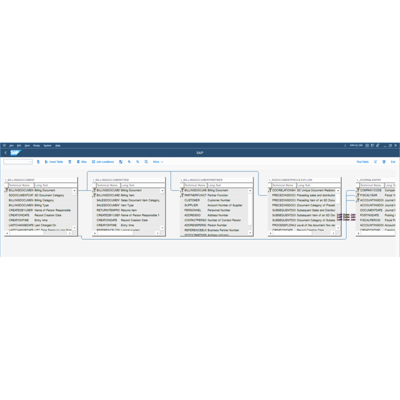 Sales Billing by CDS Views