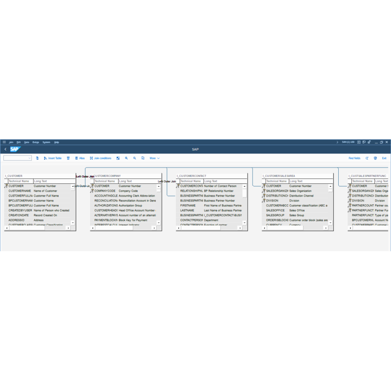 Customer Master by CDS View