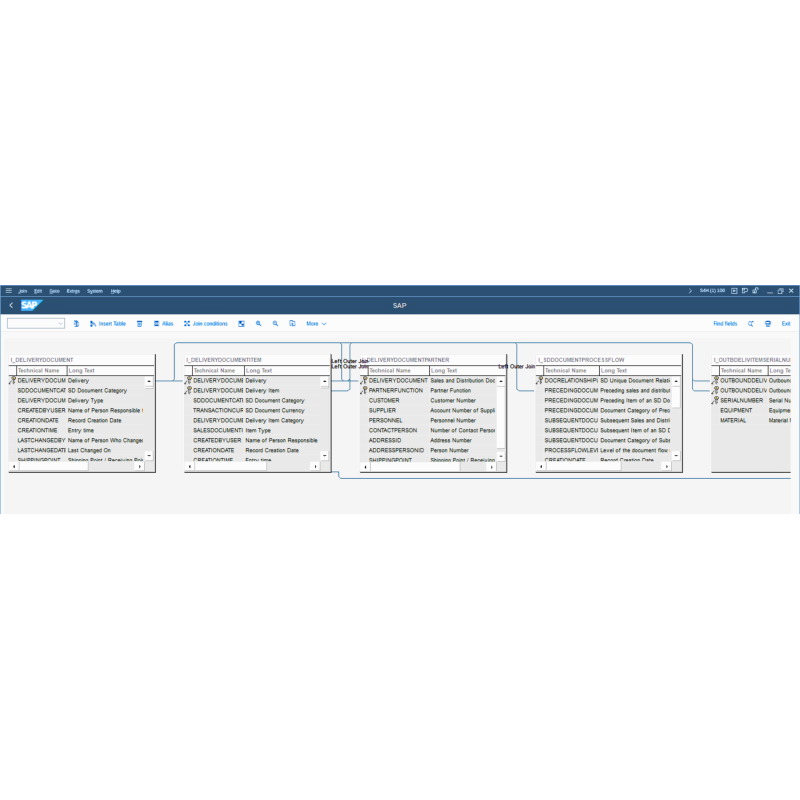Outbound Delivery​ by CDS View