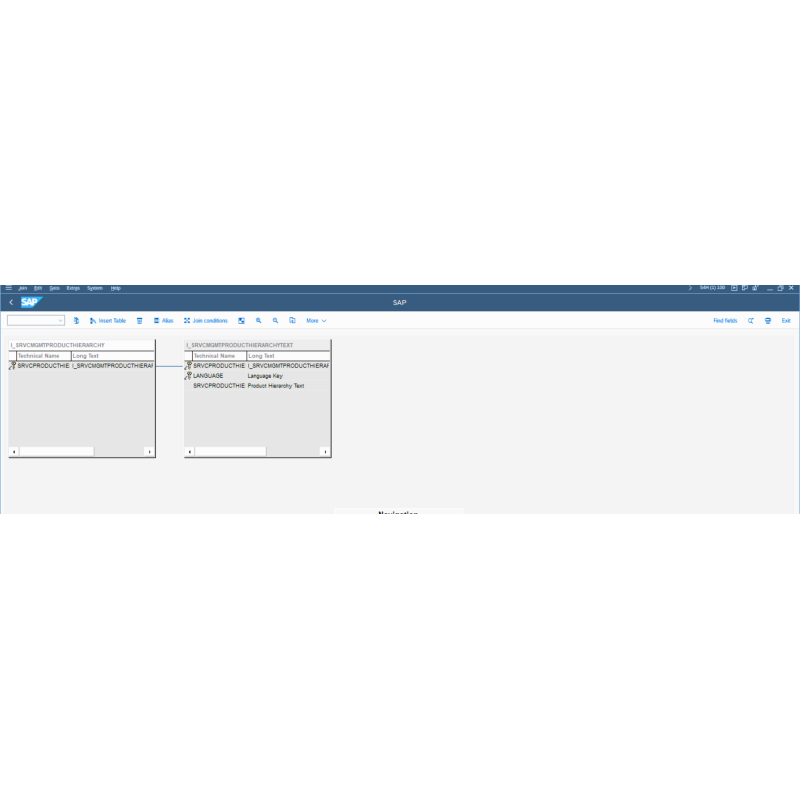 Service Product​ by CDS View