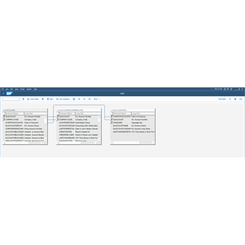 General Ledger Account by CDS VIEWS