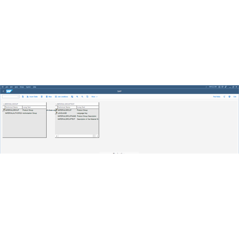 Material Group by CDS VIEWS