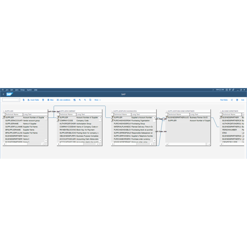Vendor Master by CDS VIEWS