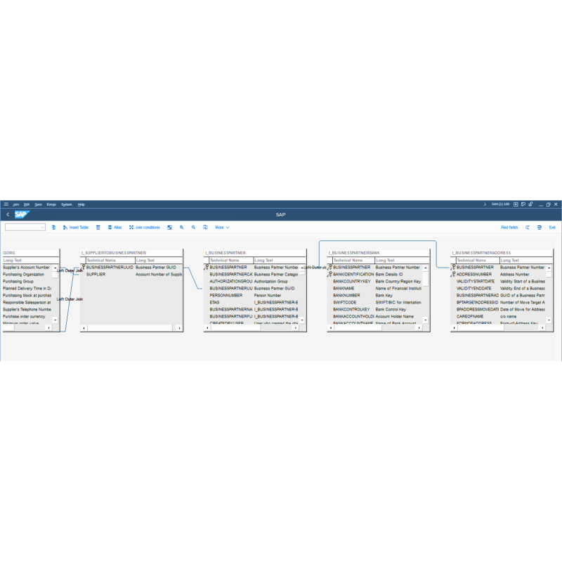 Vendor Master by CDS VIEWS