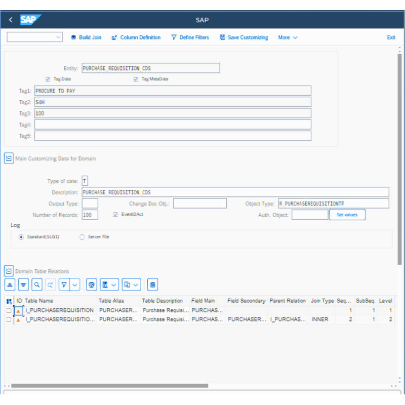 Purchase Requisition by CDS VIEWS