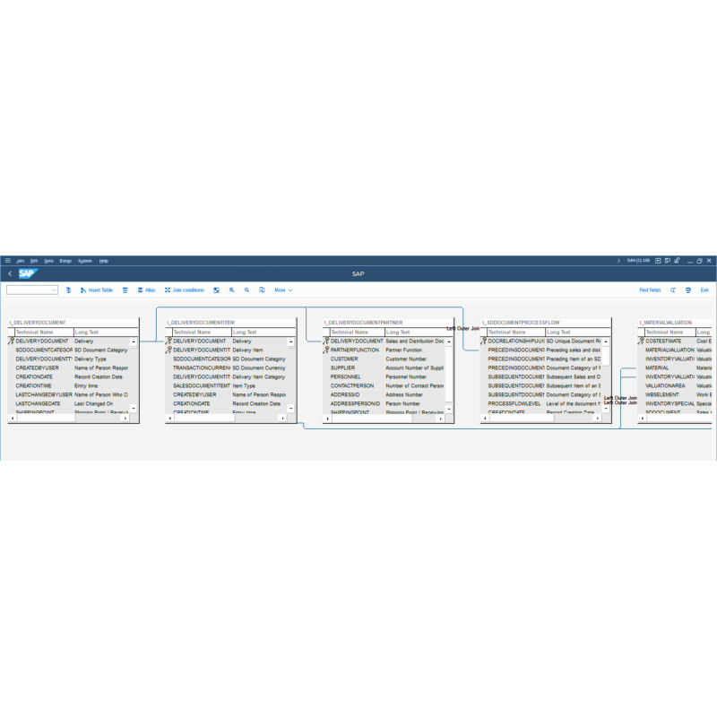 Inbound Delivery by CDS VIEWS