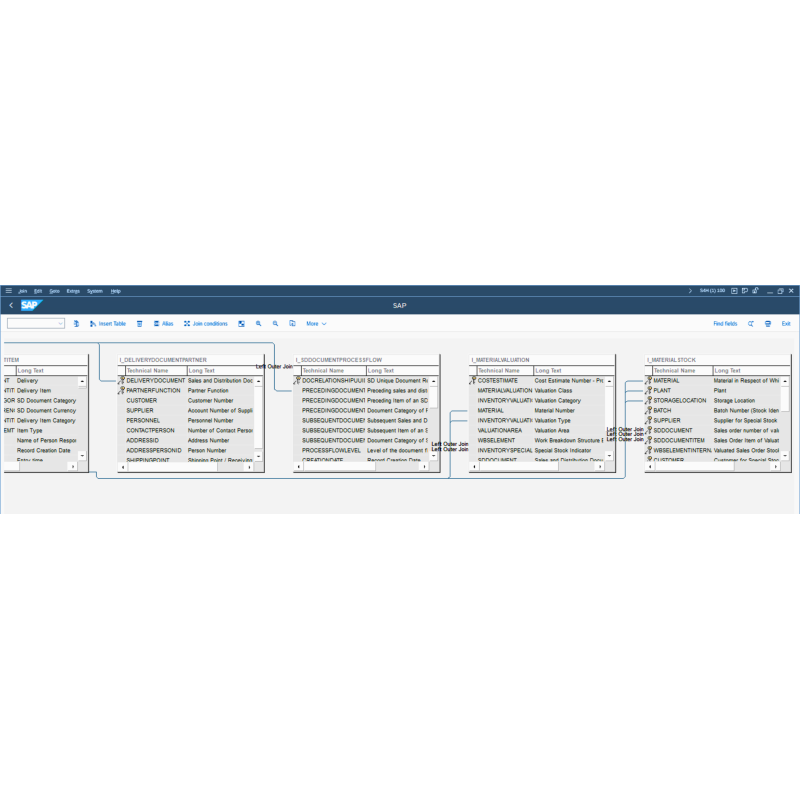Inbound Delivery by CDS VIEWS