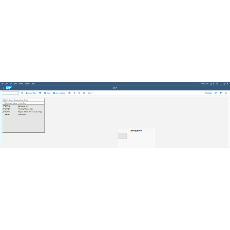 Taxes Region Text by Tables