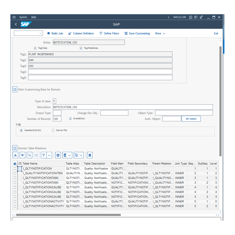 Notification by CDS VIEWS