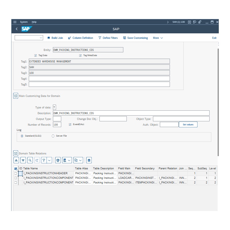 EWM Packing Instructions by CDS VIEWS