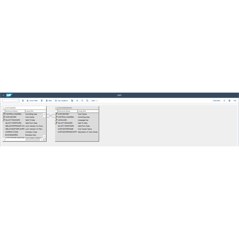 Cost Center by CDS VIEWS