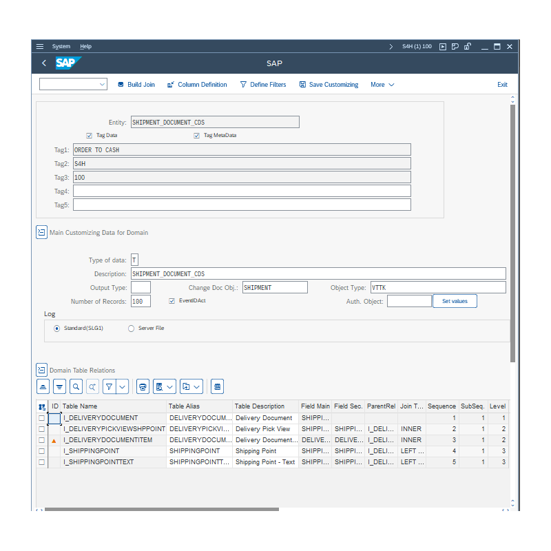Shipment Document by CDS VIEWS